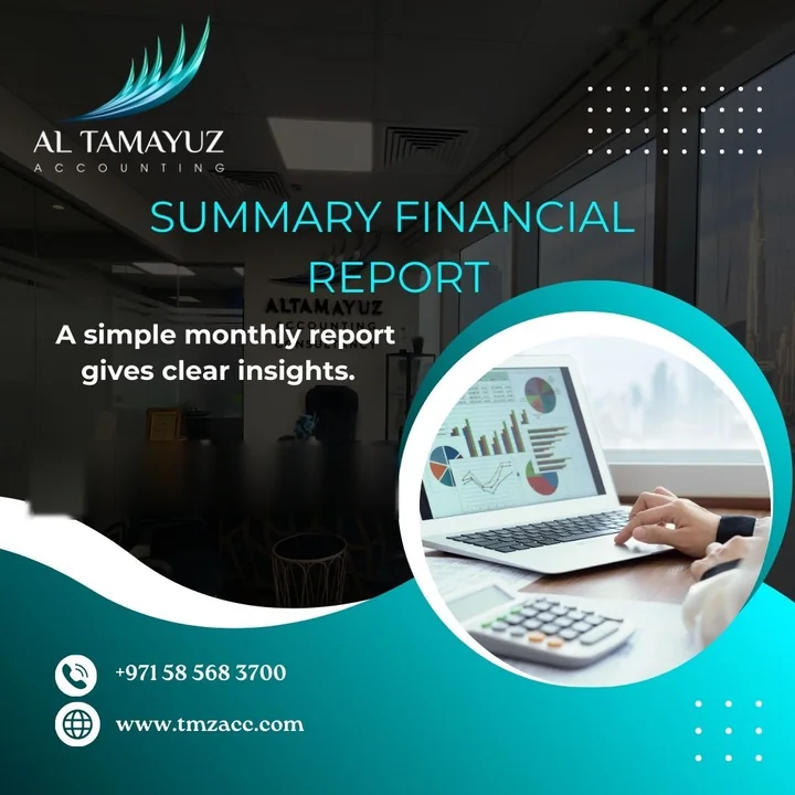 Post: Summary financial report