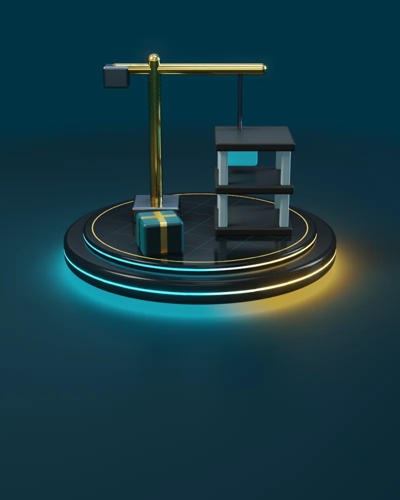 3D illustration: Construction sector