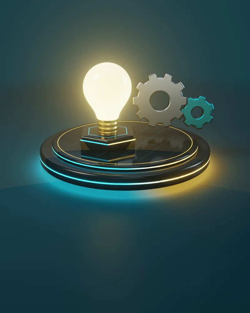 3D emblem: Innovation